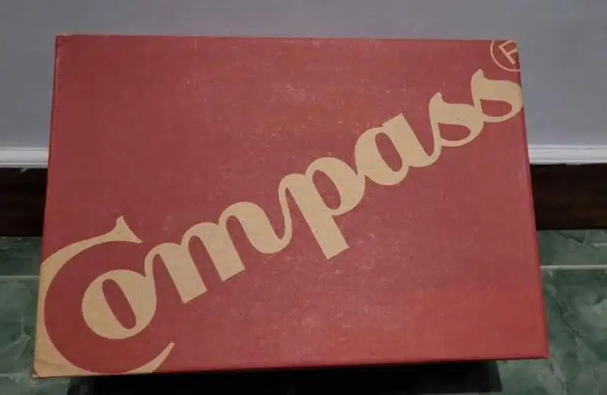 Sepatu Compass Gazelle Hi (canvas) cappuccino