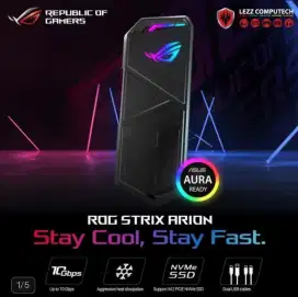 Samsung 2TB SSD 980 Pro NVMe M.2 drive + ASUS ROG Strix Arion Enclosre