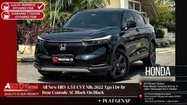 Honda All New HRV 1.5 E CVT NIK 2022 Tgn 1 Dr Br Rear Consule AC Black