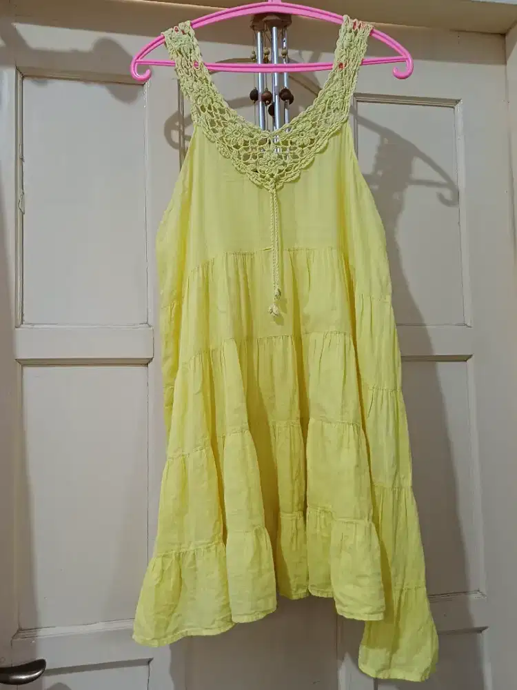 Yellow dress bangkok