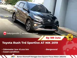 [ BERGARANSI ] Toyota Rush Trd Sportivo AT Hitam 2019/2020
