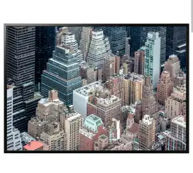 Bjorksta IKEA - Gambar dengan frame Alumunium hitam New York