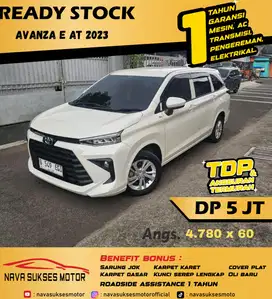 TDP 5 JUTA - AVANZA E AT 2023