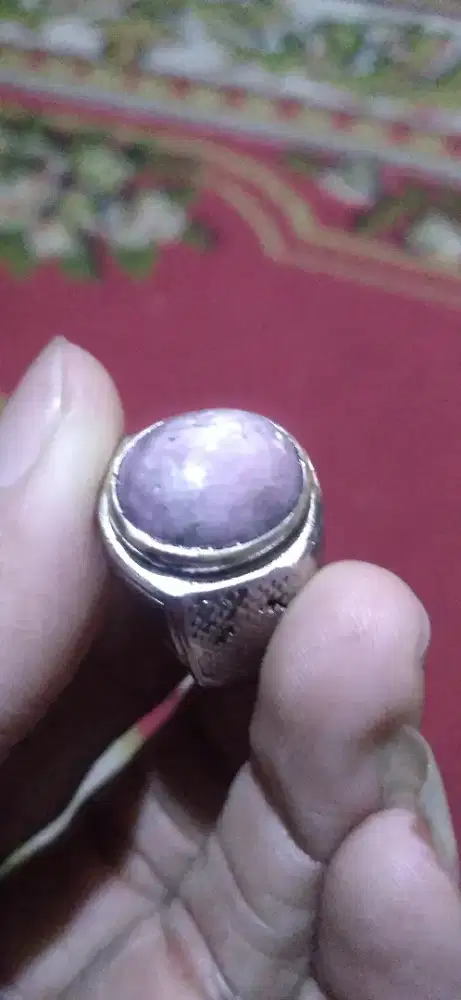 Batu akik. Ruby.