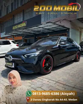 Mercedes Benz C300 AMG A/T 2023, Warna Hitam