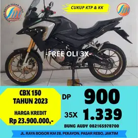 HONDA CB150X TAHUN 2023 SIAP PAKAI, BERGARANSI, MESIN HALUS