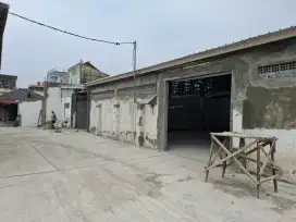 Disewakan gudang 400m2 Jln. Otista