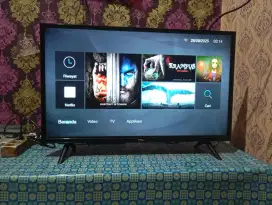 Jual tv led smat di gital 32 in. Merek TCL.
