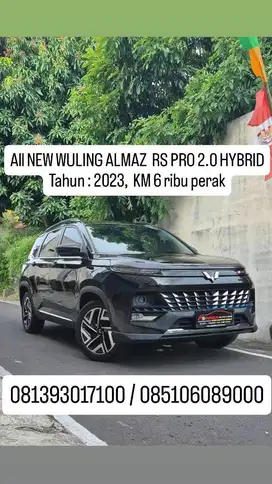 KM 6 rb, All new WULING ALMAZ  RS PRO 2.0 HYBRID