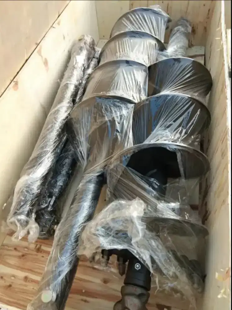 Auger drill atu bor Tanah