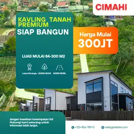Dijual Tanah Kavling Luas 103 m2 Cimahi Siap Bangun Rumah Impianmu