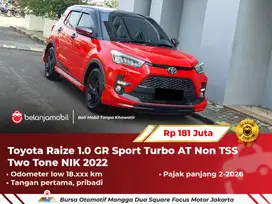 [ LOW KM ] Toyota Raize 1.0 GR Sport Turbo Non TSS Two Tone 2022/2023