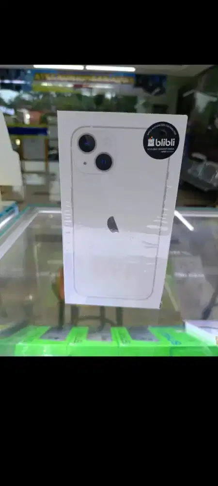 Apple iPhone 13 starlight putih white garansi resmi tAm ibox gdn blibl