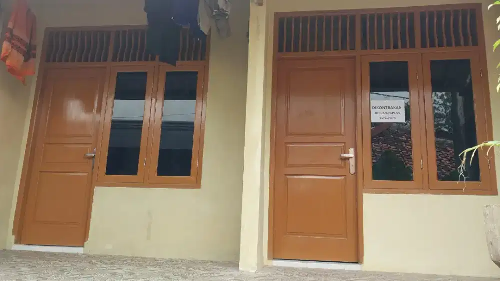 Dikontrakan rumah petak