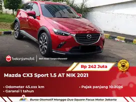 [ GARANSI 1TH ] Mazda CX-3 CX3 CX 3 Sport 1.5 AT Merah 2021/2022