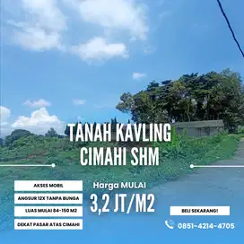 Tanah Startegis Pusat Kota Cimahi Dengan View dan Lingkungan Asri
