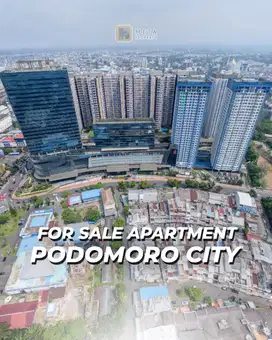 Apartment Luxury Podomoro dengan 2 Kamar Tidur view Kota Medan
