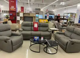 Nathan Recliner sofa set by selma