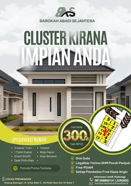 Dijual Murah Rumah Tipe 45/120 Hanya Rp 300 Juta di Palembang