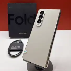 FULLSET Samsung Galaxy Z FOLD 4 BEIGE 12/256GB 100% ORI SEIN RESMI