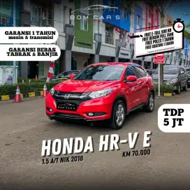 [ TDP 5 JUTA ] HONDA HRV 1.5 E AT NIK.2018