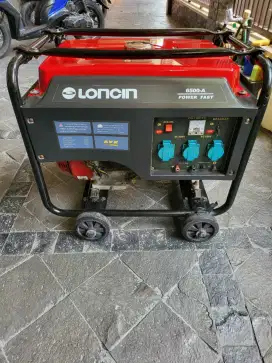 Di jual karena jarang di pakai. Generator Loncin 6500-A 5.500 watt