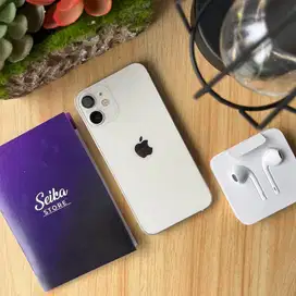 iPhone 12 Mini 64GB Beacukai White 2nd [01826]