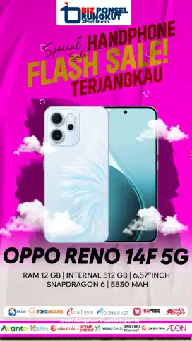Yang sedang cari oppo reno 14 dan 14f ready