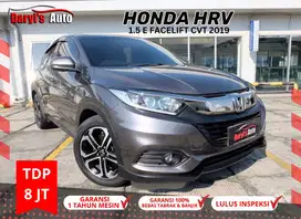 2019 Honda HRV E 1.5 CVT Facelit TDP 8jt