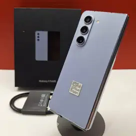 FULLSET LIKE NEW Samsung Galaxy Z FOLD 5 12/512GB BLUE RESMI NO MINUS