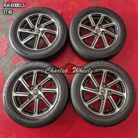 jual velg oem calya r14 4x100 brio ayla agya sigra dll