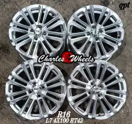 Jual velg rep accord r16 4x100 agya ayla brio jazz yaris dll