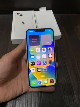 Iphone 13 128gb White IBOX Garansi On November 2025