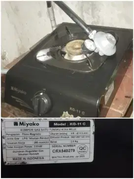 Kompor 1 tungku