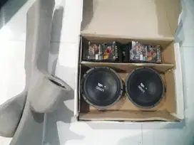 Dijual seperangkat speaker 3 way, plus pilar 3 way Brio.