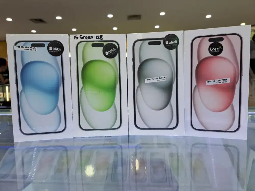 Kredit Iphone 15 128Gb Resmi Bunga 0%