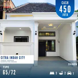 Dijual rumah dicitra indah city bogor rumah siap huni full renovasi