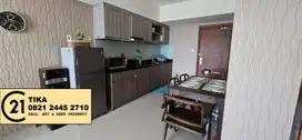 Dijual Murah Apartment Accent Bintaro 2 BR Fully Furnished Pool View