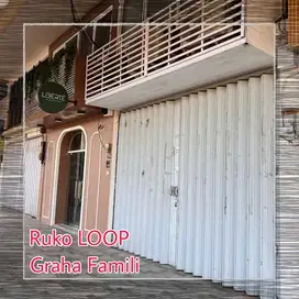 Dijual Ruko LOOP Graha Famili  ( hadap jalan samping ke arah condo )