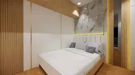 interior desain kitchen set kamar set wardrobe lemari backdrop tv