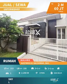 Rumah Dijual Or Disewakan Murah Kawasan Dieng Malang