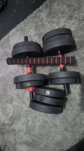 [New] Dumbel Barbel angkat beban 20kg