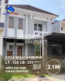 Hunian Minimalis lokasi Strategis Dekat Sekolah Penabur Kota Wisata