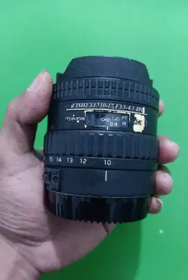 Lensa wide 10-17mm tokina for Canon
