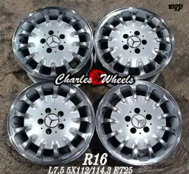 Jual velg rep kuku macan r16 5x112 rebon innova mercy dll