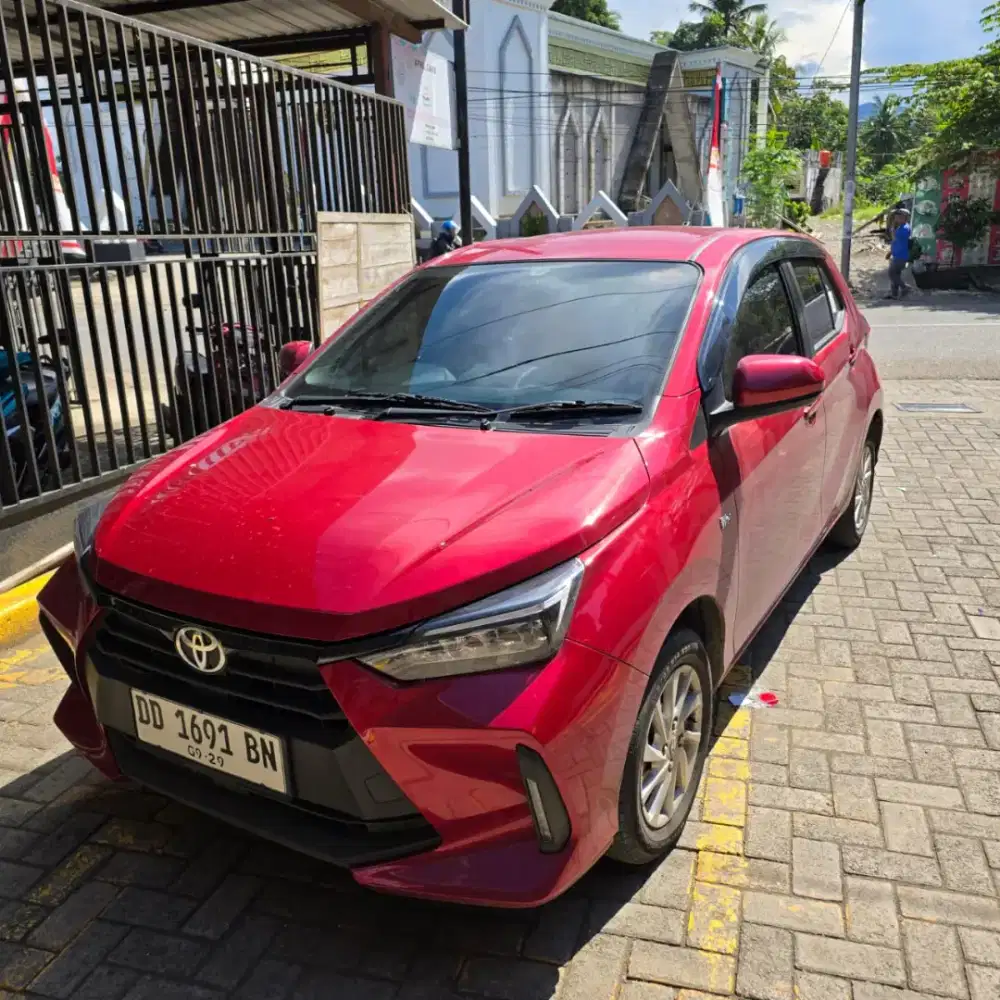 Agya G 1.2 matic merah 2024