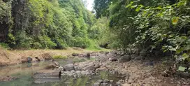Jual tanah luasan kecil 300 meter dari pantai view sawah Los sungai.