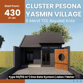 Rumah Desain Modern di Pesona Yasmin Village | 5 Menit dari Pintu TOL