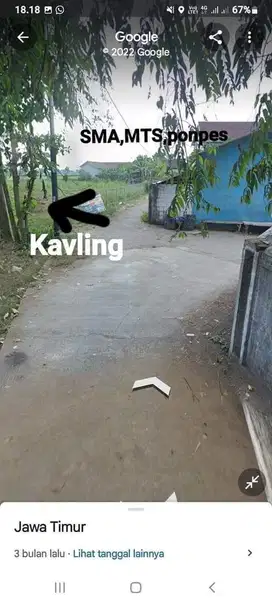 Trowulan Mojokerto tanah ngantong murah