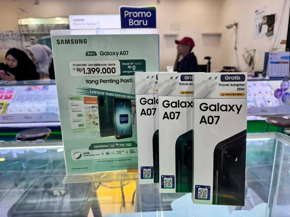 Promo SAMSUNG A07 4+4/128 NEW SEIN 1TH